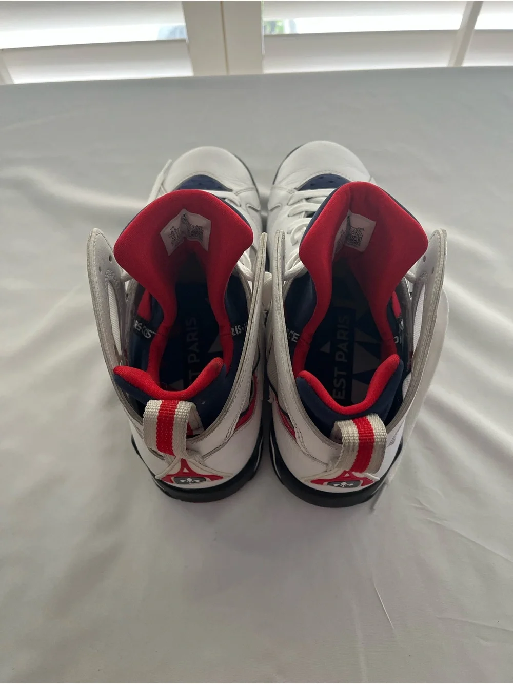 Nike Air Jordan 7 Retro BCFC PSG White University Red Men’s 8.5 CZ0789-105
